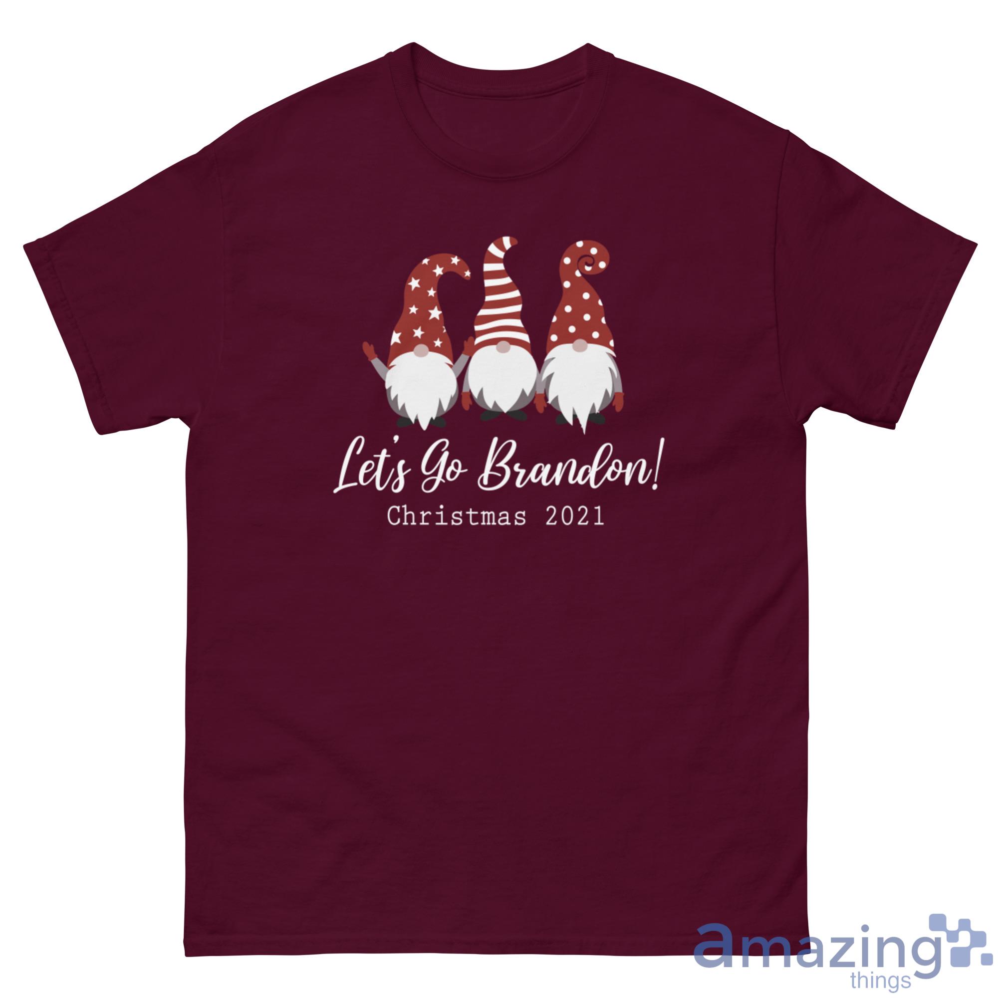 Gnome Let's Go Brandon 2021 Christmas Sweatshirt image Gnome Let's Go Brandon 2021 Christmas Sweatshirt