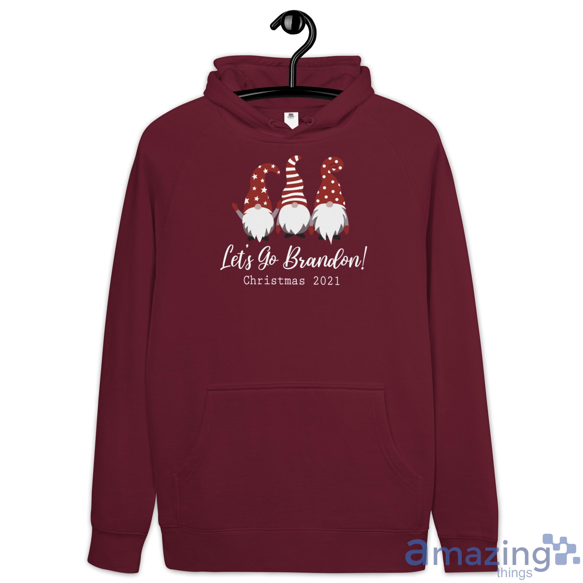 Gnome Let's Go Brandon 2021 Christmas Sweatshirt image Gnome Let's Go Brandon 2021 Christmas Sweatshirt