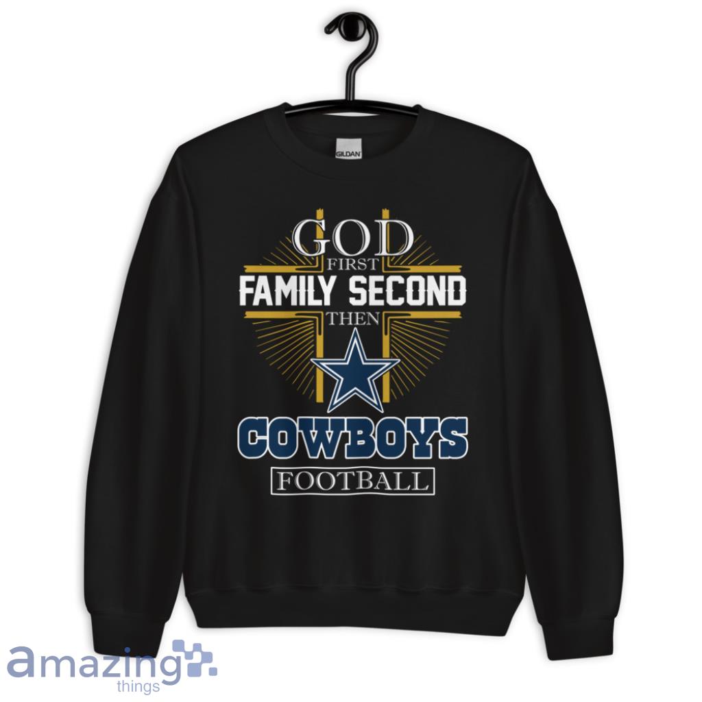 Dallas Cowboys NFL Personalized God First Family Second Baseball