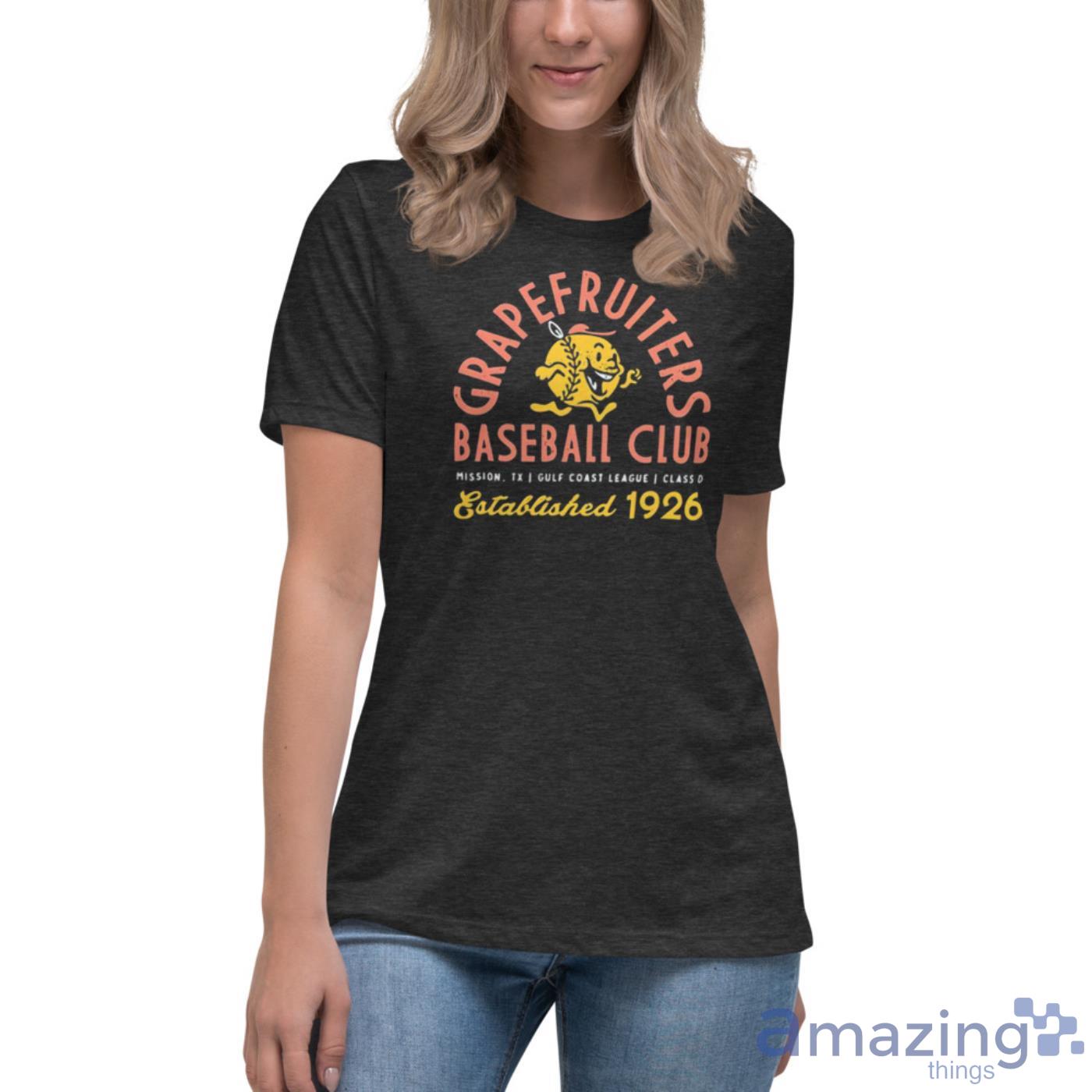 Grapefruiters Baseball Club Mission Texas Gulf Coast League T Shirt image Grapefruiters Baseball Club Mission Texas Gulf Coast League T-Shirt - grapefruiters-baseball-club-mission-texas-gulf-coast-league-t-shirt-11