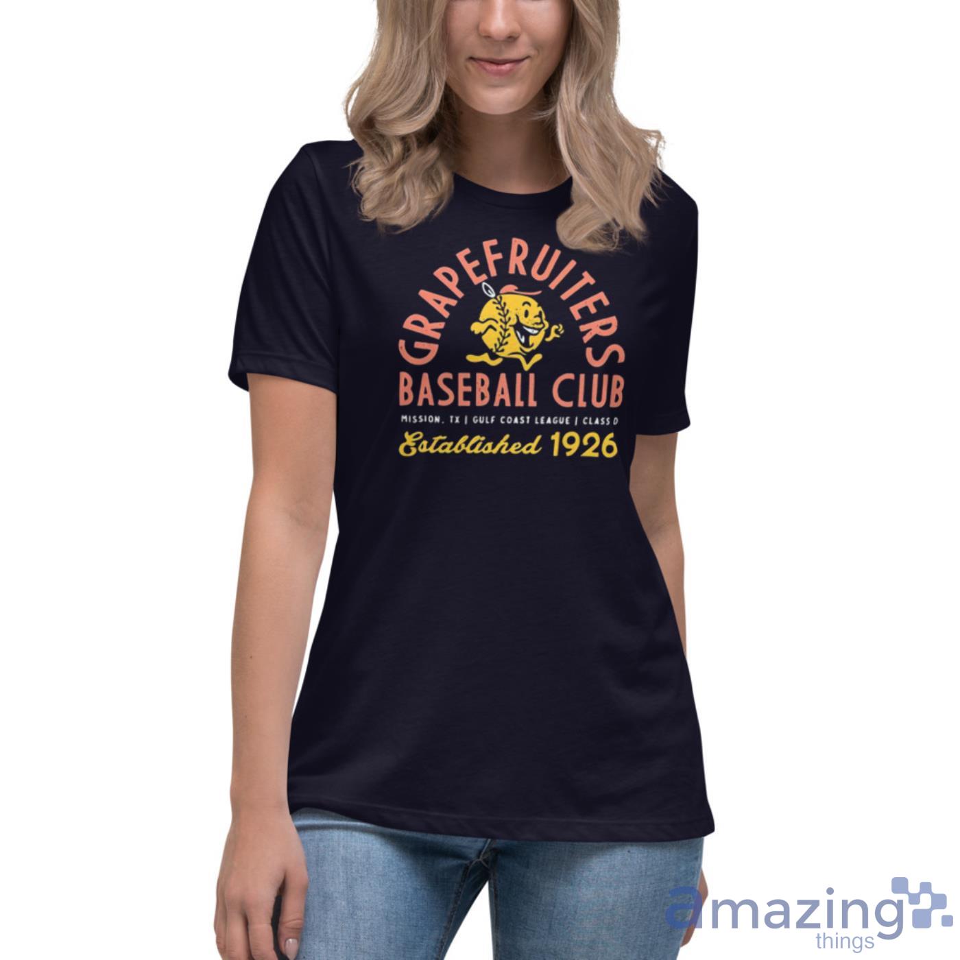 Grapefruiters Baseball Club Mission Texas Gulf Coast League T Shirt image Grapefruiters Baseball Club Mission Texas Gulf Coast League T-Shirt - grapefruiters-baseball-club-mission-texas-gulf-coast-league-t-shirt-10
