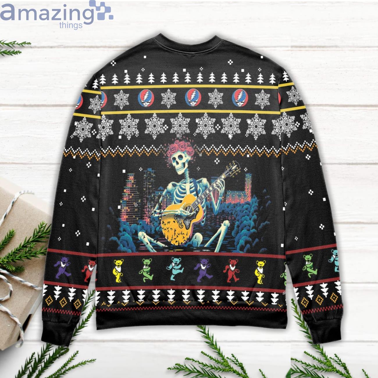 Dallas cowboys grateful dead ugly christmas sweater