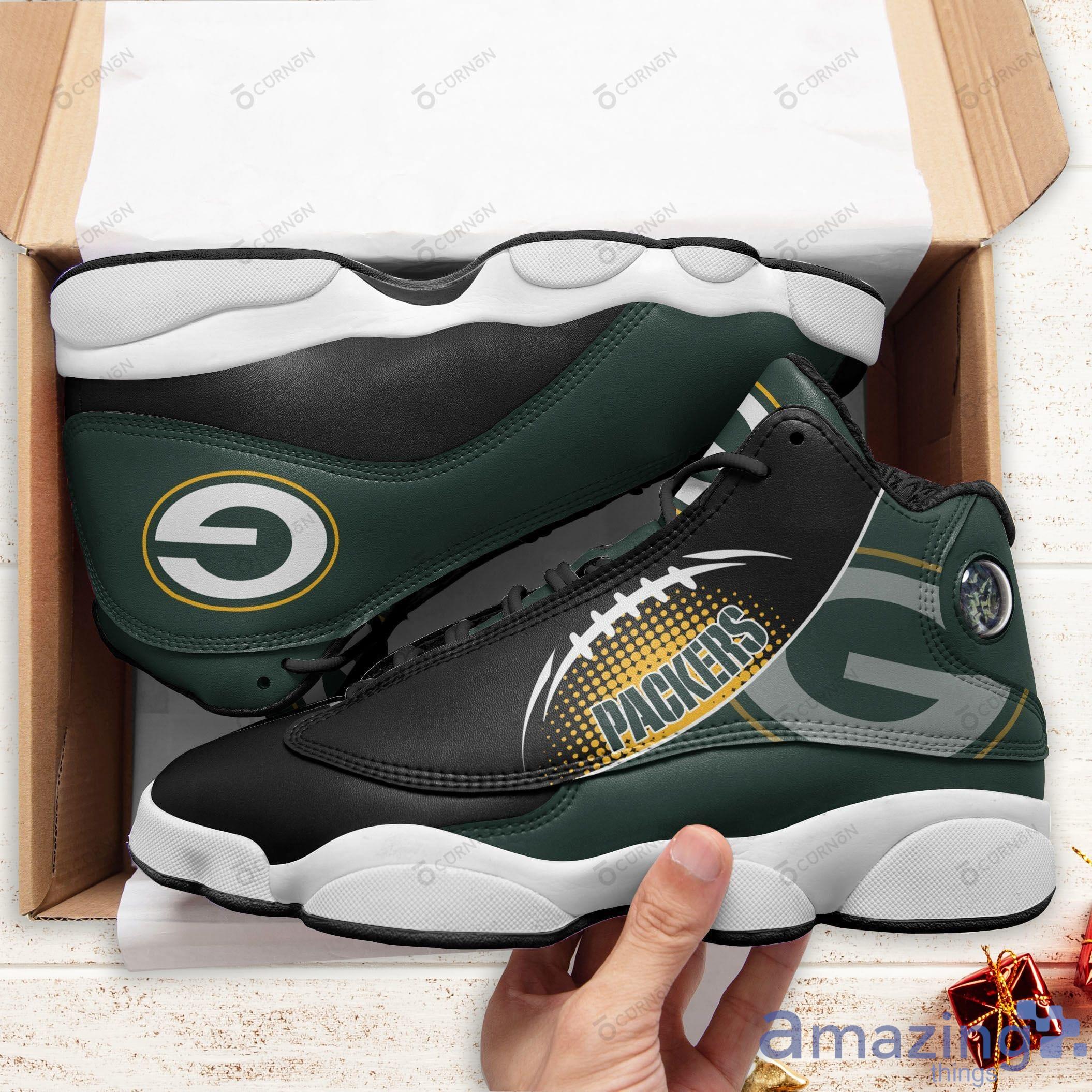 Green Bay Packers Low Top Canvas Youth Shoes