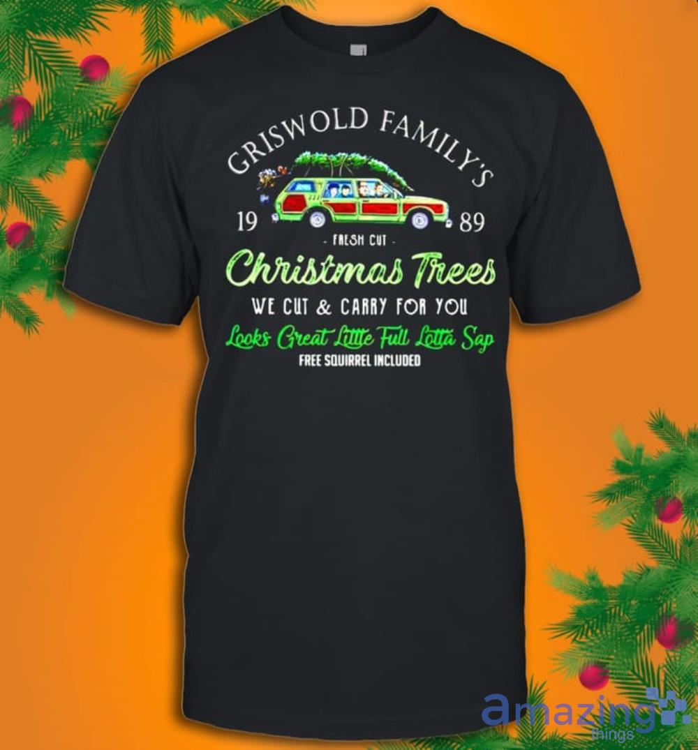 Griswold Family's Christmas Trees 1989 T Shirt image Griswold Family's Christmas Trees 1989 T-Shirt Product Photo 1