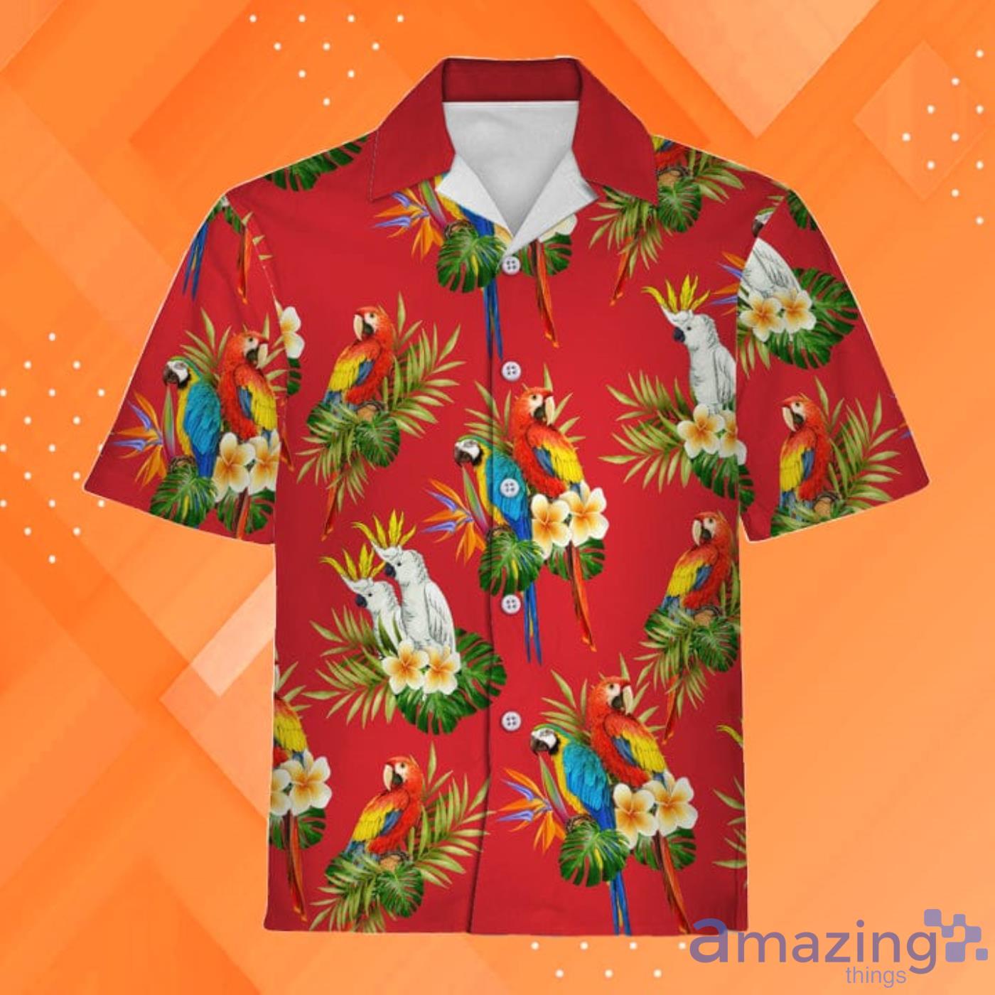 MLB Baseball San Francisco Giants Parrot Hawaiian Shirt - Family Gift Ideas  That Everyone Will Enjoy