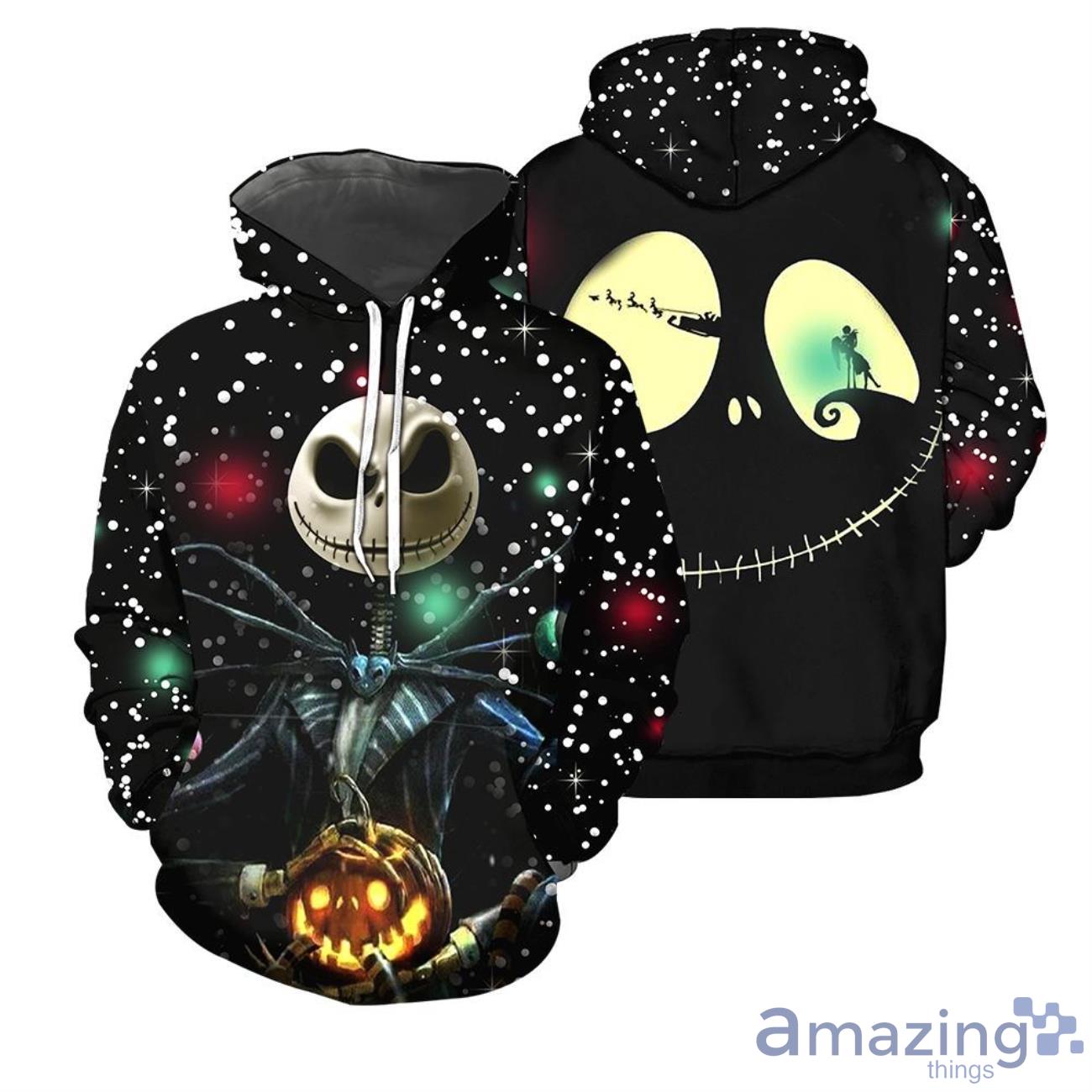 Halloween Gift Jack Skellington Halloween Gift 3D All Over Printed Shirts Product Photo 1