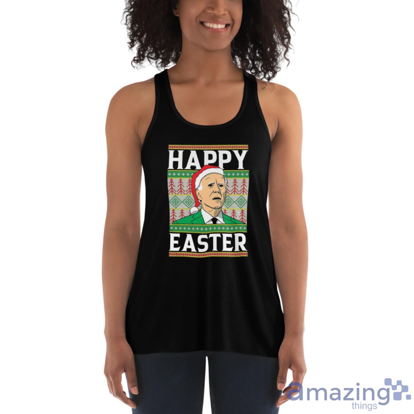 Happy Easter Santa Joe Biden Christmas Ugly Sweater Funny Shirt image Happy Easter Santa Joe Biden Christmas Ugly Sweater Funny Shirt Product Photo 6
