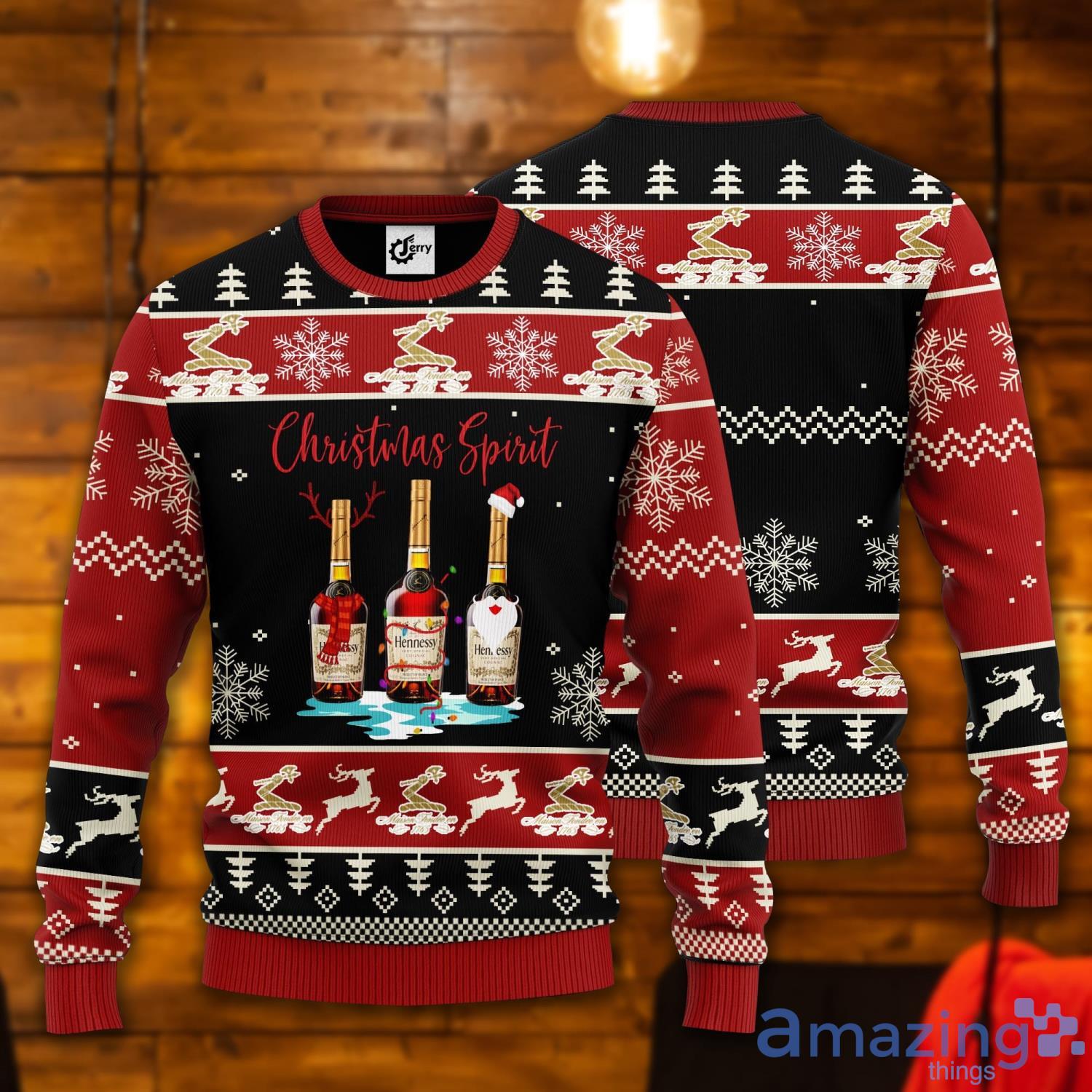 Hennessy ugly 2025 christmas sweater