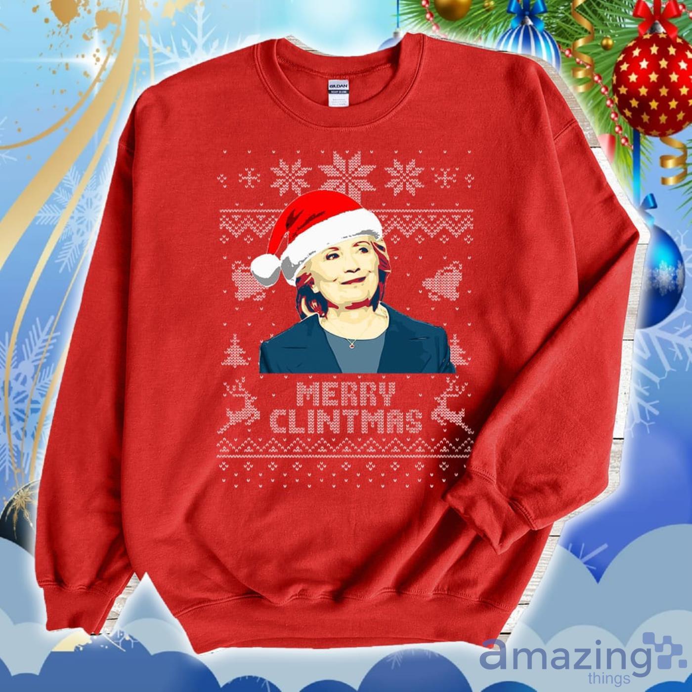 Hillary clinton shop ugly sweater