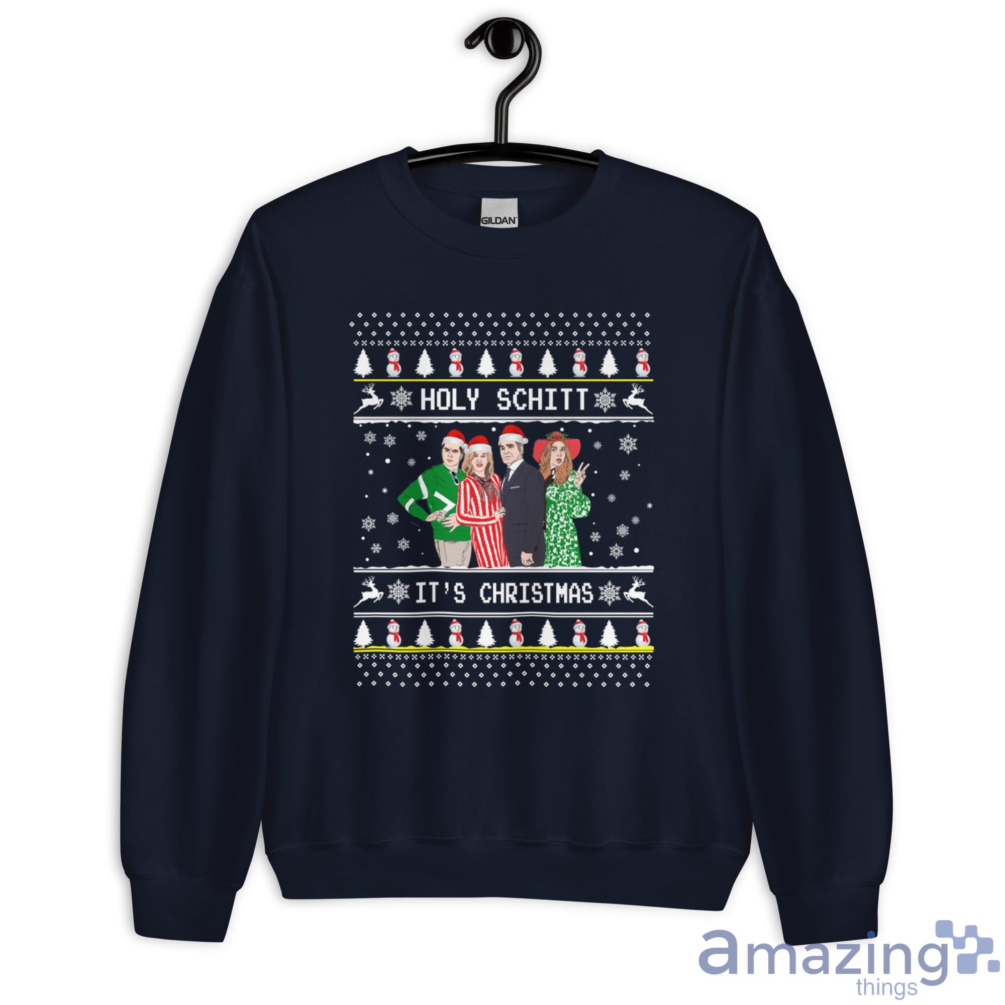 Holly Schitt It's Christmas Christmas Sweatshirt - G180 Unisex Heavy Blend Crewneck Sweatshirt-1
