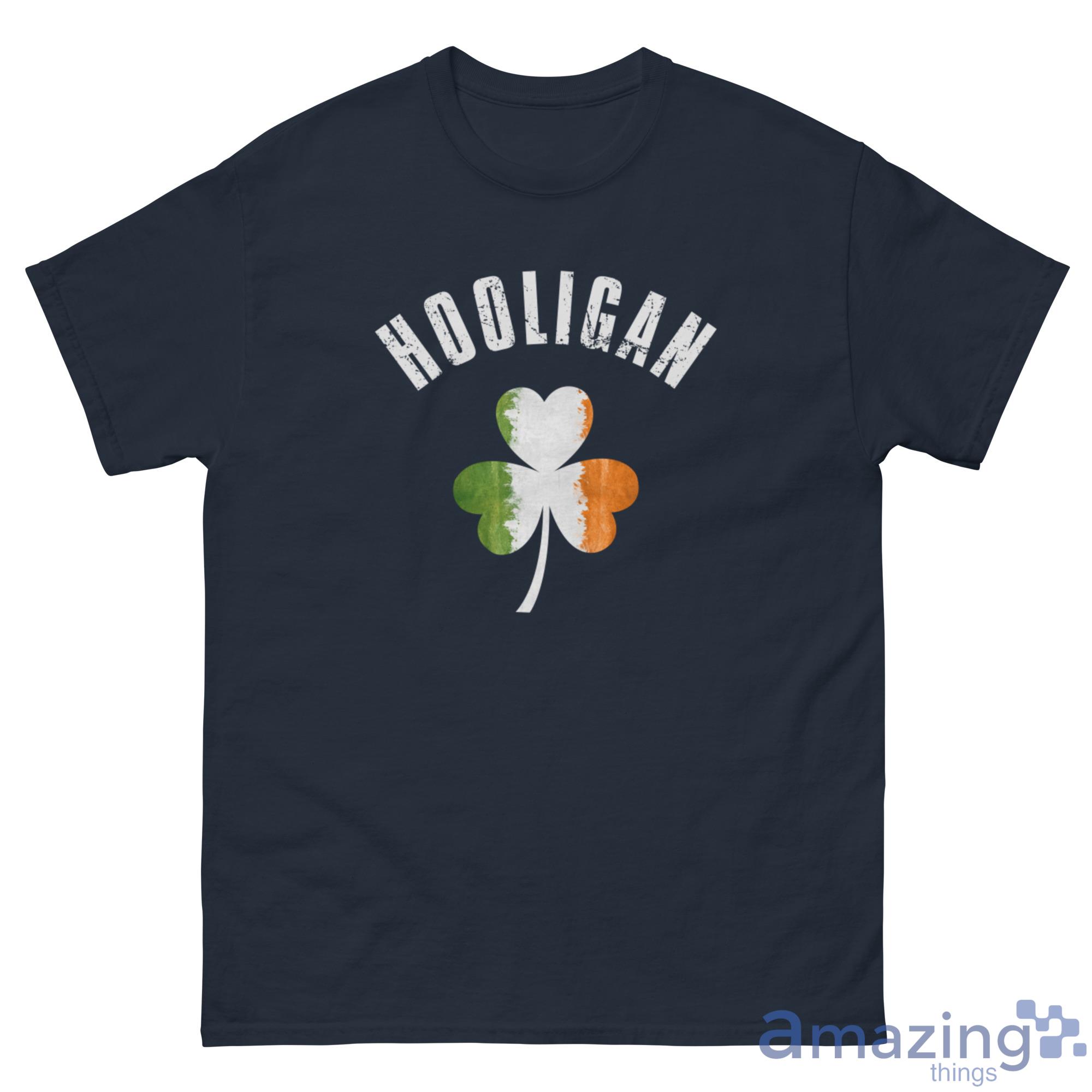 Hooligan Irish Shamrock Shirt Product Photo 1 Hooligan Irish Shamrock Shirt Product Photo 1