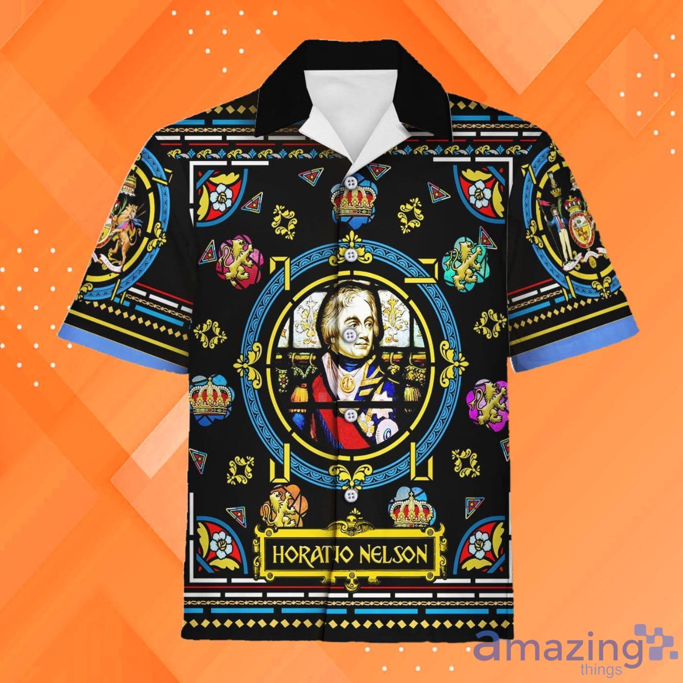 Horatio Nelsonst Viscount Nelson Hawaiian Shirt Product Photo 1 Horatio Nelsonst Viscount Nelson Hawaiian Shirt Product Photo 1