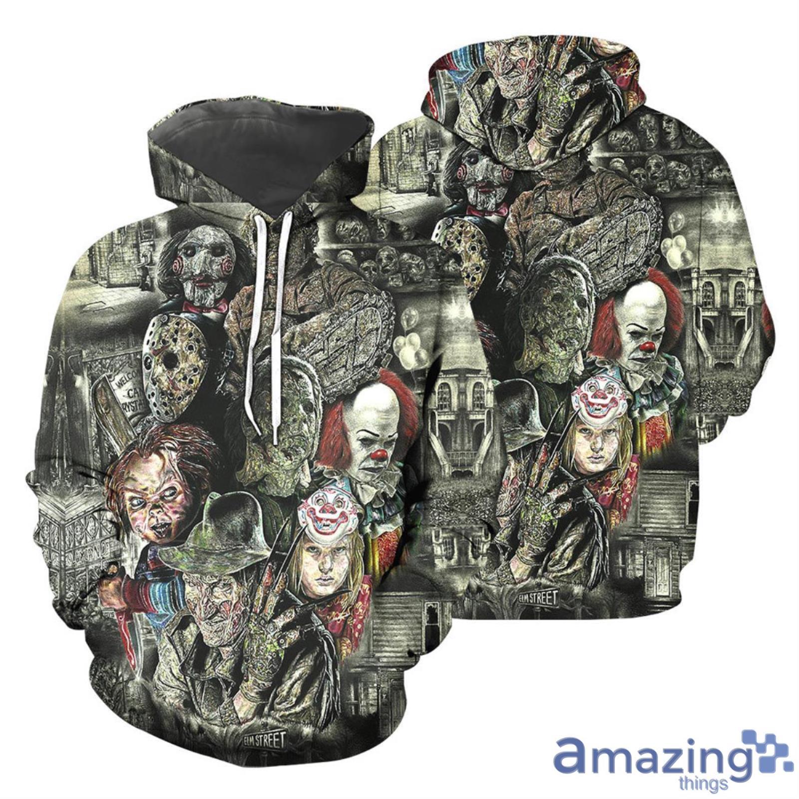 Horror Movies Halloween Gift 3D All Over Printed Shirts Product Photo 1 Horror Movies Halloween Gift 3D All Over Printed Shirts Product Photo 1