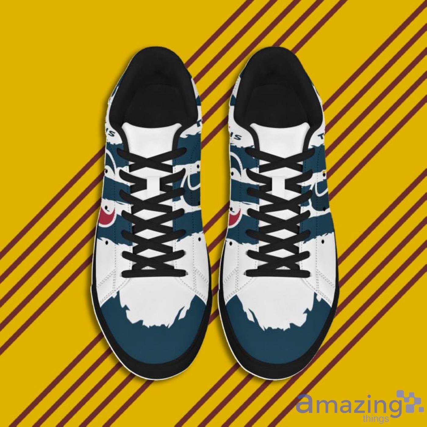 Houston Texans NFL Black And White Skate Shoes image Houston Texans NFL Black And White Skate Shoes Product Photo 7