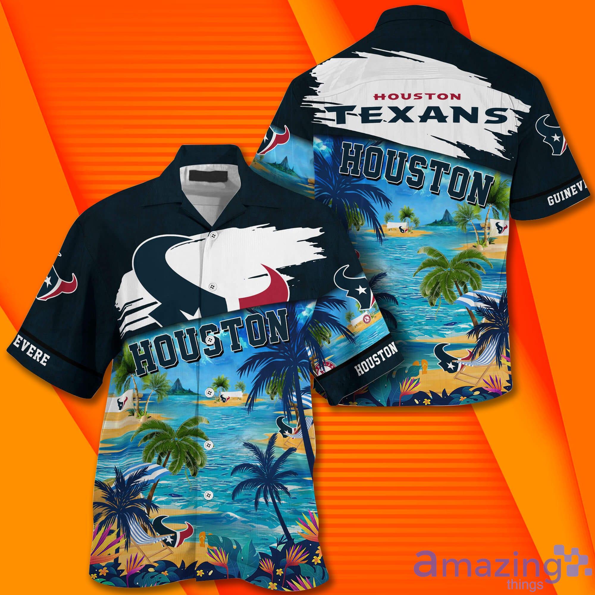 Houston Texans NFL Trending Custom Name Short Sleeves Hawaiian Shirt Product Photo 1 Houston Texans NFL Trending Custom Name Short Sleeves Hawaiian Shirt Product Photo 1
