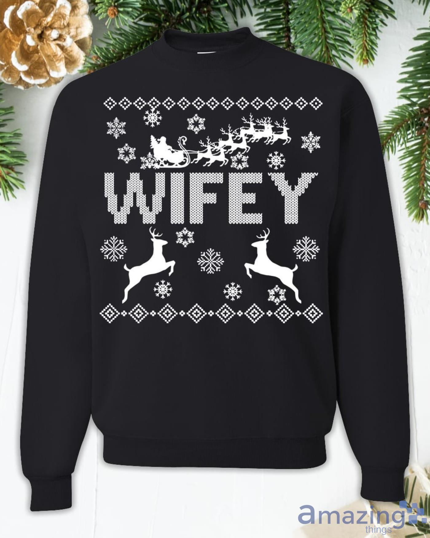 hubby wifey christmas sweaters