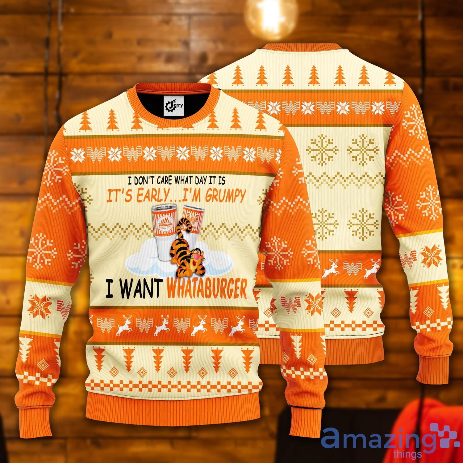 Whataburger deals holiday sweater