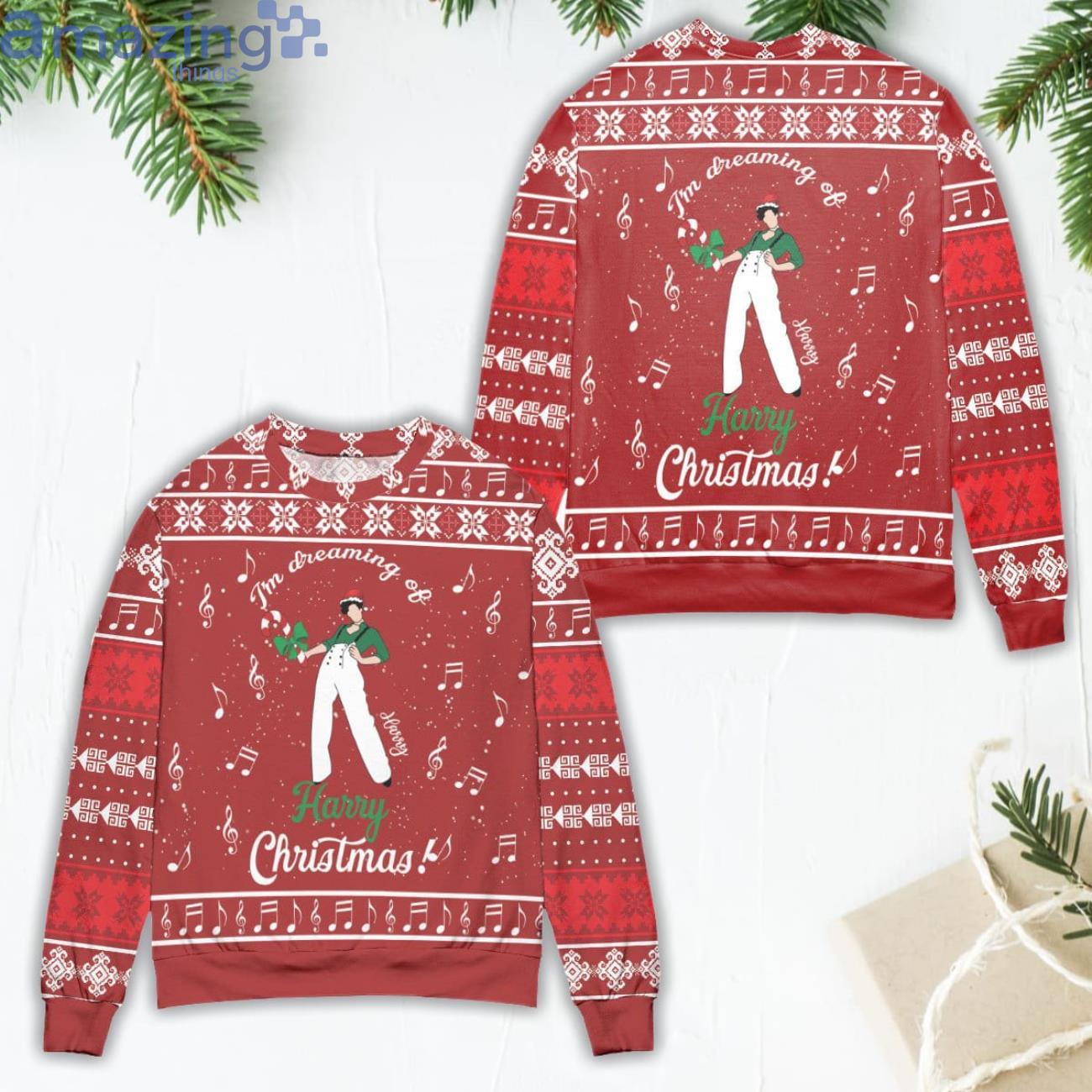 lanzador Enemistarse débiles I'm Dreaming Of Harry Styles Christmas Ugly Christmas Sweater