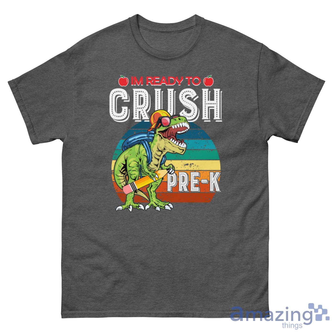 dinosaur pre k shirt