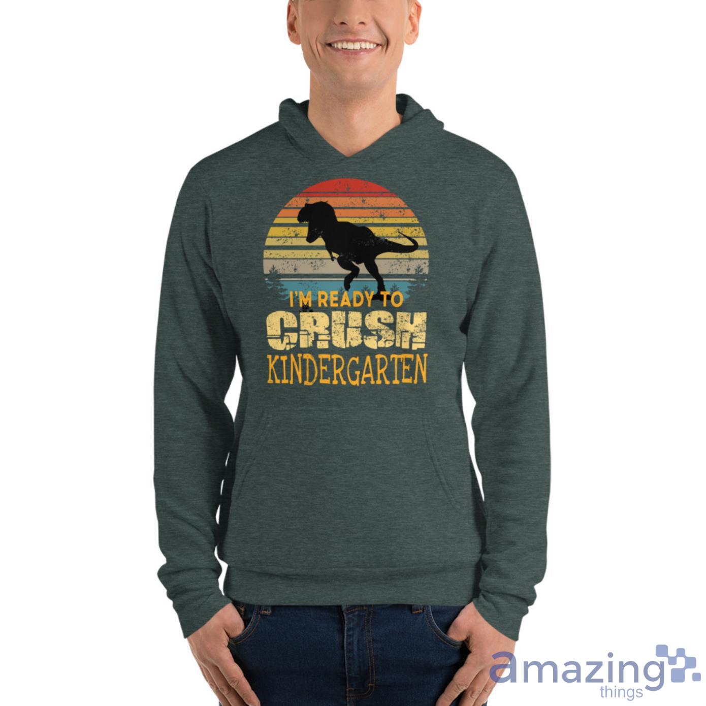 I'm Ready To Grush Kindergarten Back To School Shirt image Im Ready To Grush Kindergarten Back To School Shirt - Unisex Fleece Pullover Hoodie-1