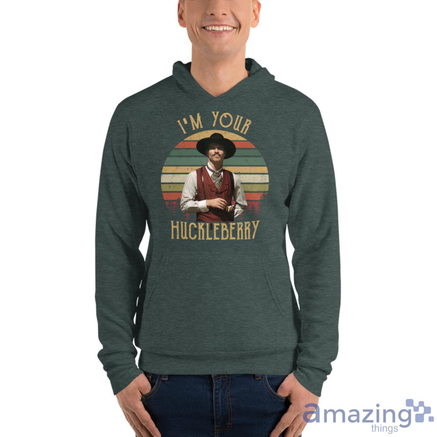 I'm Yor Hucklebrry Val Kilmer in Tombstone Shirt image Im Yor Hucklebrry Val Kilmer in Tombstone Shirt - Unisex Fleece Pullover Hoodie-1