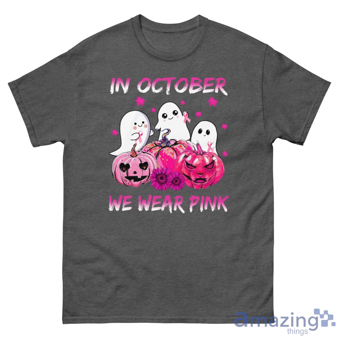 Pumpkin Tampa Bay Buccaneers In October We Wear Pink Breast Cancer