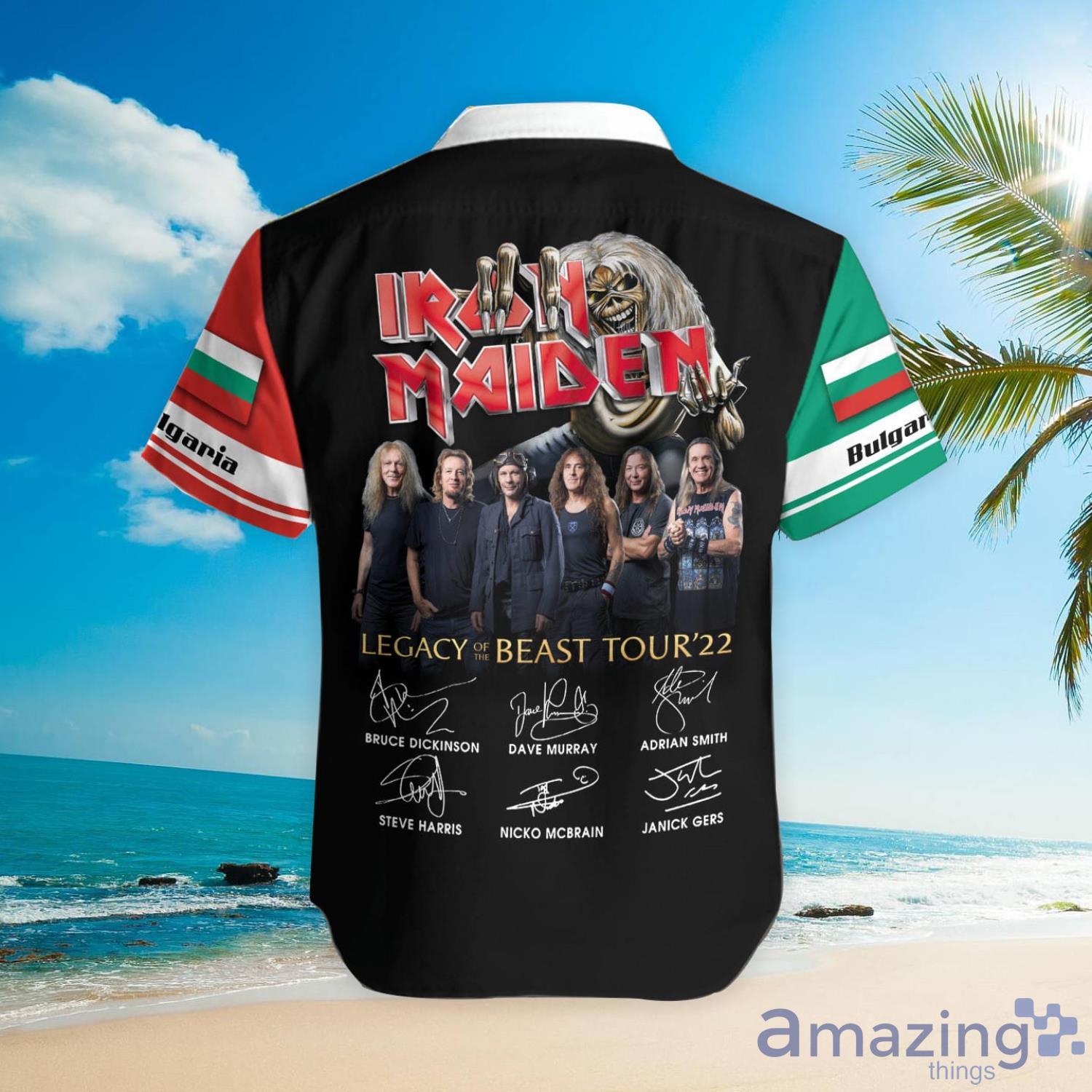 Iron Maiden Big Fan Eddie All Over Print Hawaiian Shirt Gift For Fans