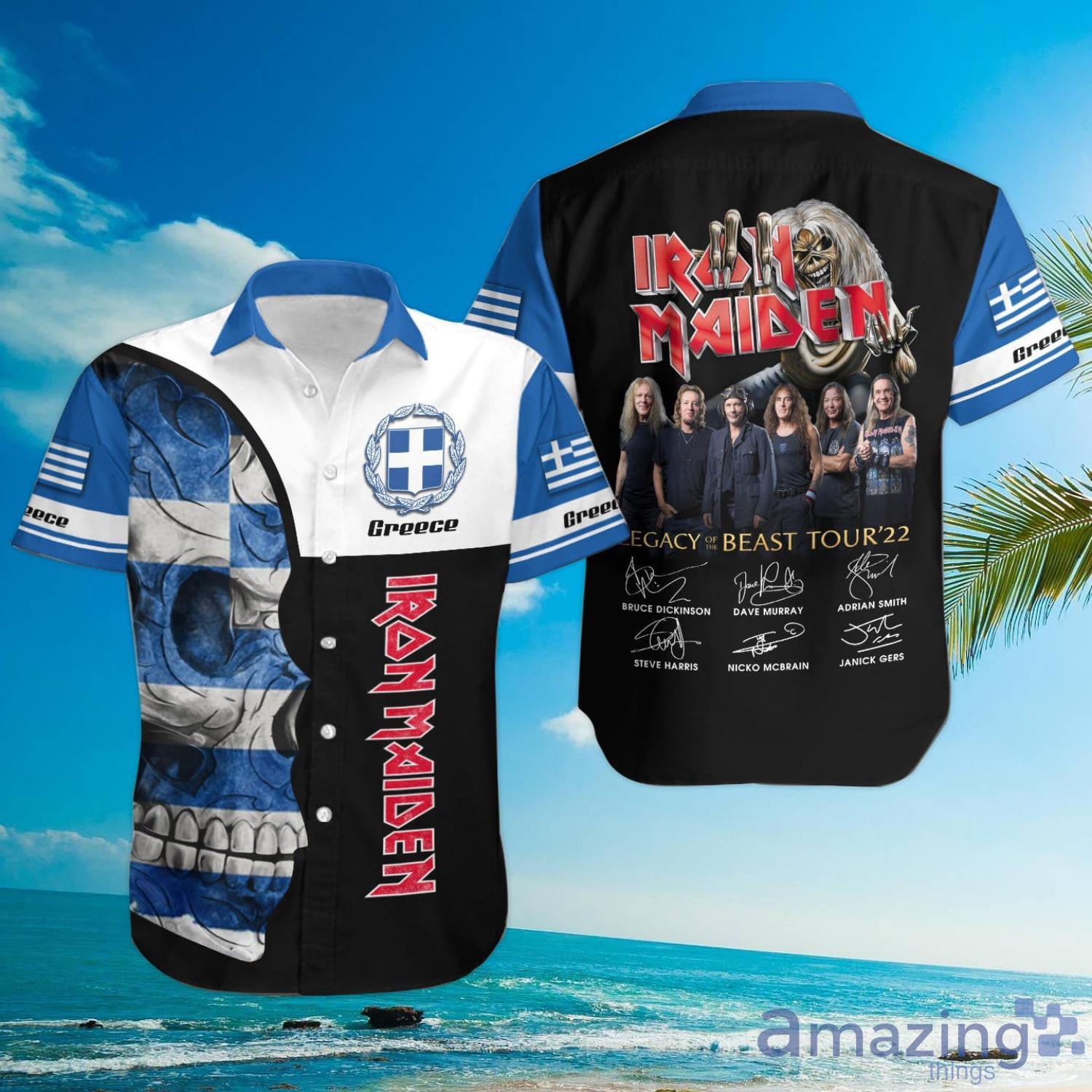 Iron Maiden Greece Hawaiian Shirt Product Photo 1