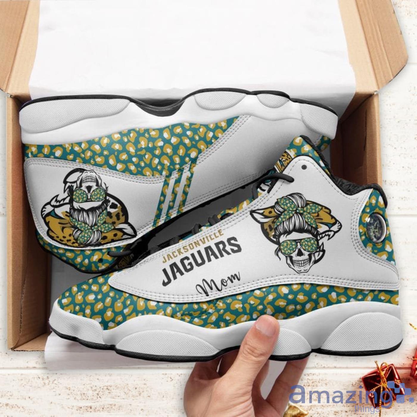 Jacksonville Jaguars Sport Team Air Jordan 13 Sneaker Shoes