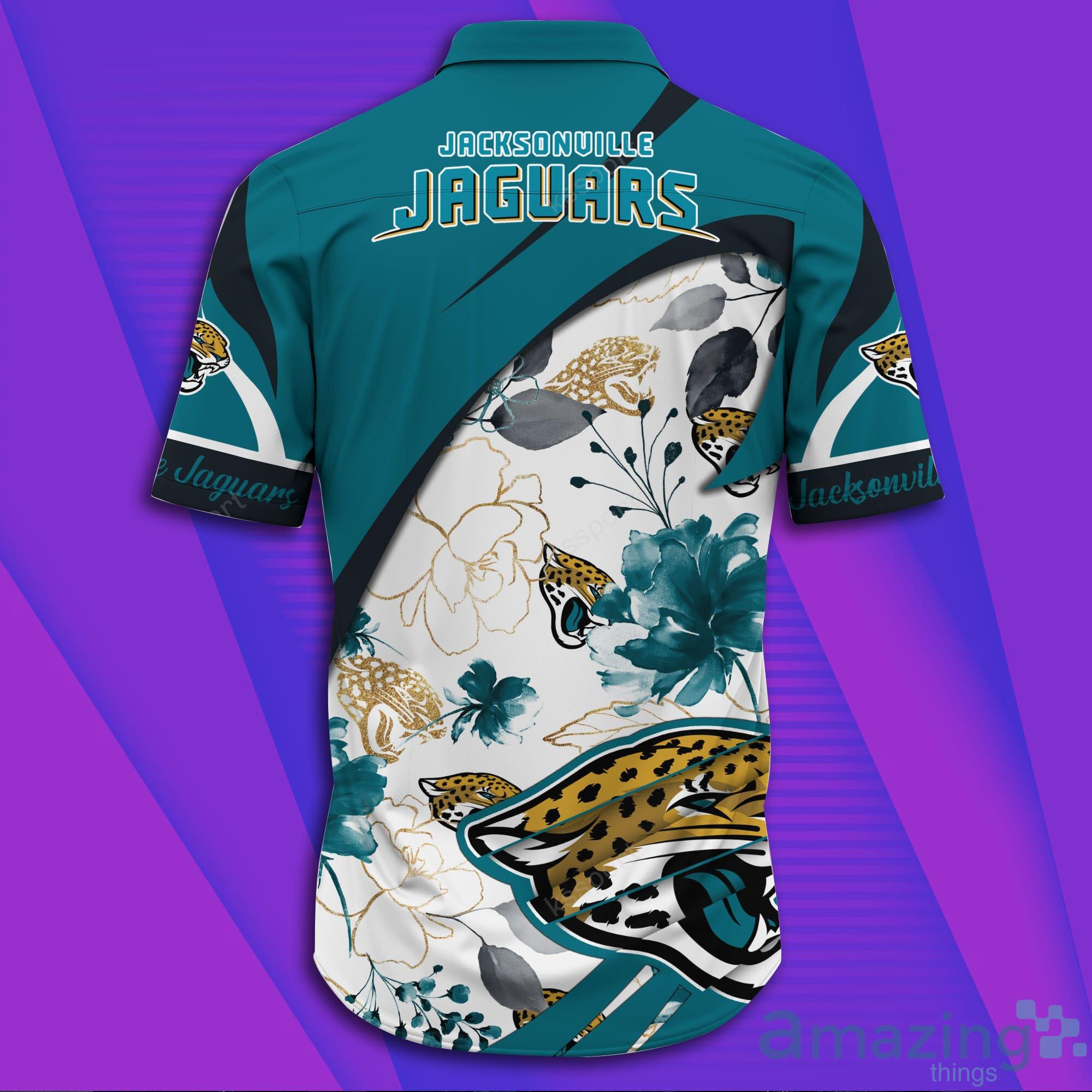 Custom Jacksonville Jaguars NFL Hawaiian Shirt - Trendy Aloha