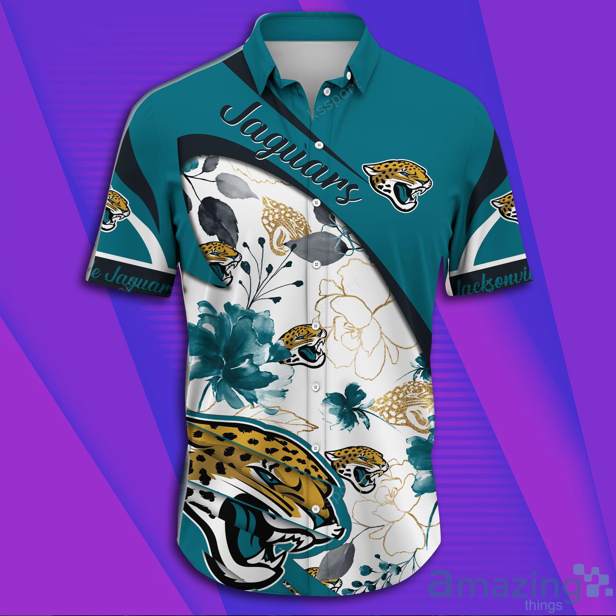 Nfl Jacksonville Jaguars Teal Speical Trendy Hawaiian Shirt Aloha Shirt -  Trendy Aloha