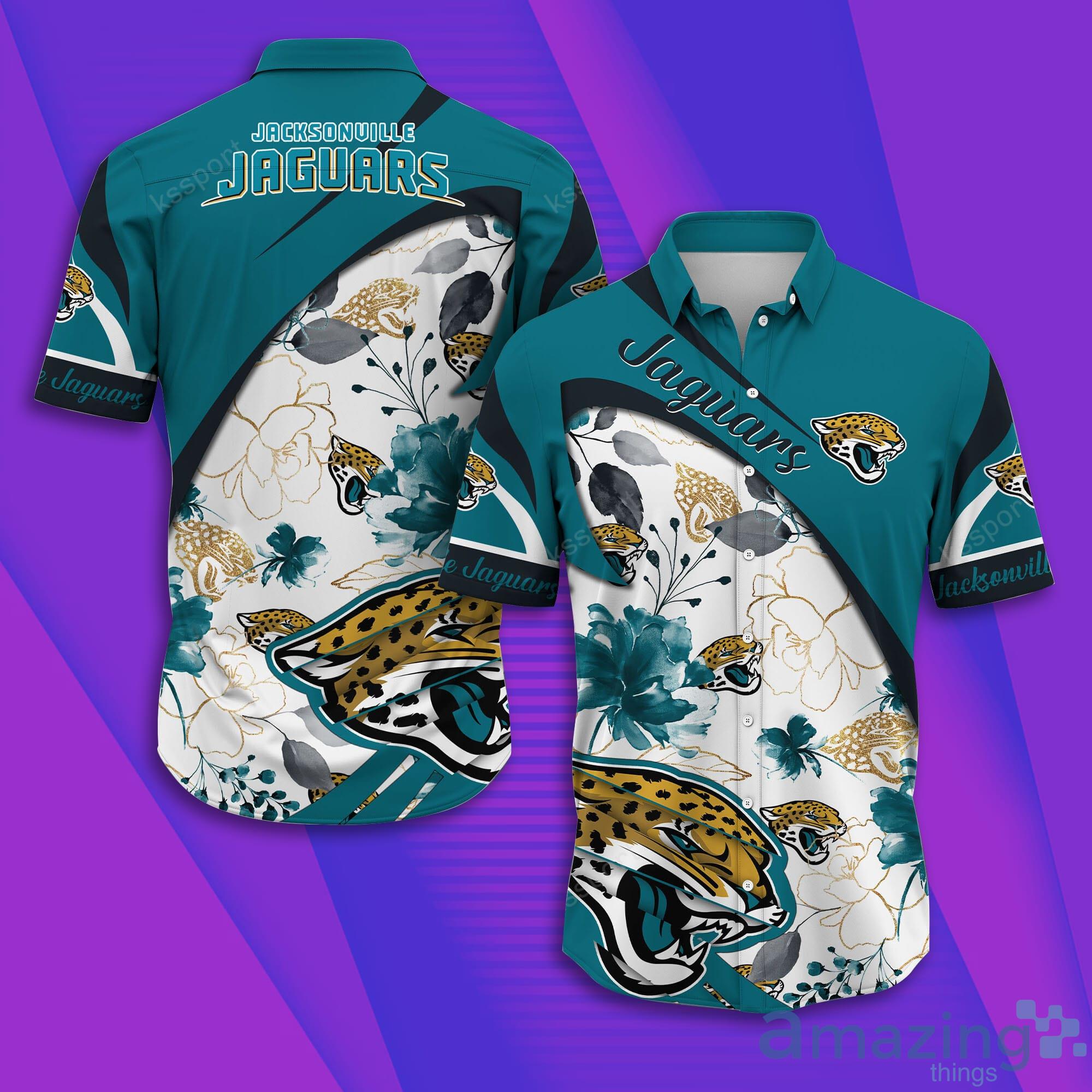 Custom Jacksonville Jaguars NFL Hawaiian Shirt - Trendy Aloha