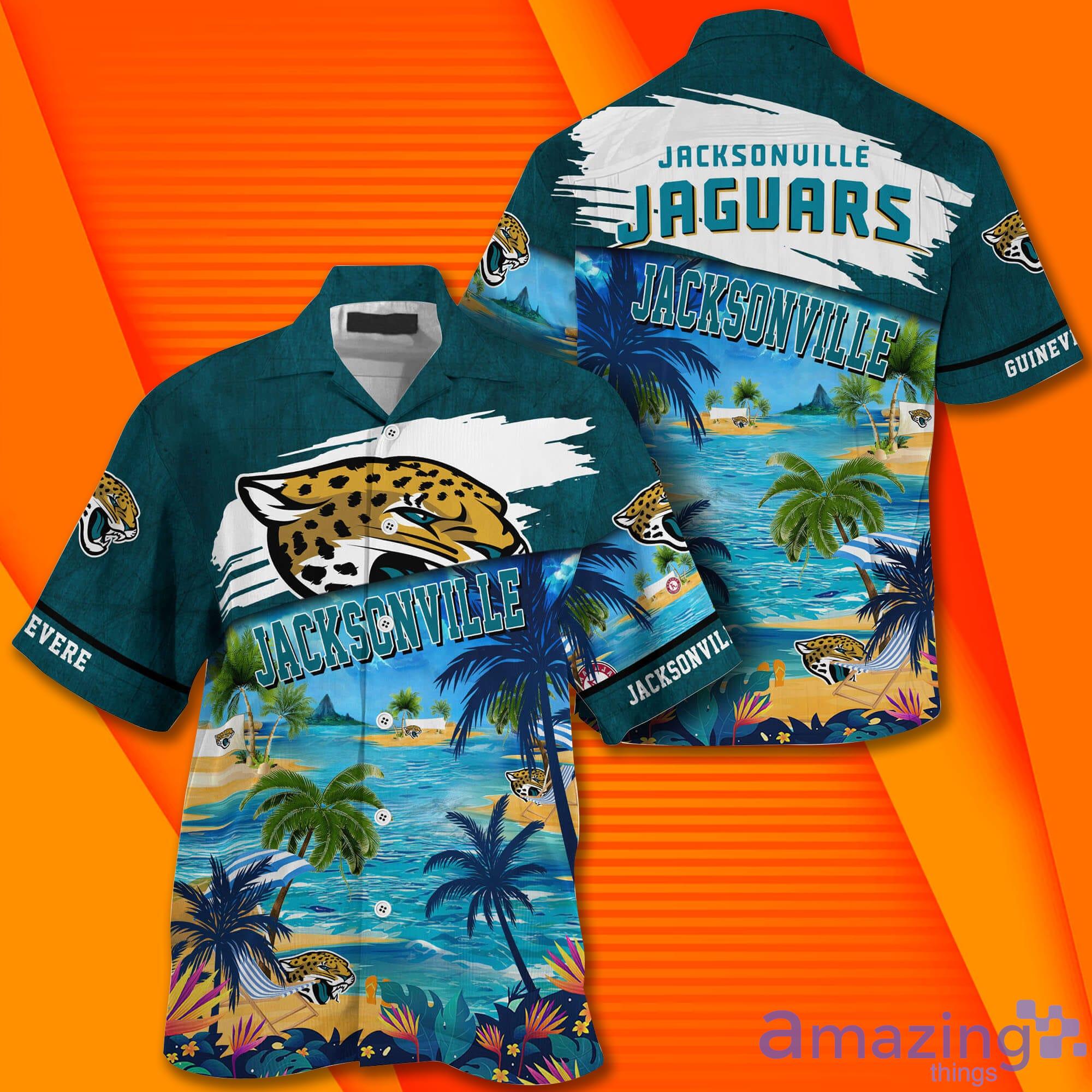 Jacksonville Jaguars NFL Trending Personalized Short Sleeves Hawaiian Shirt Product Photo 1