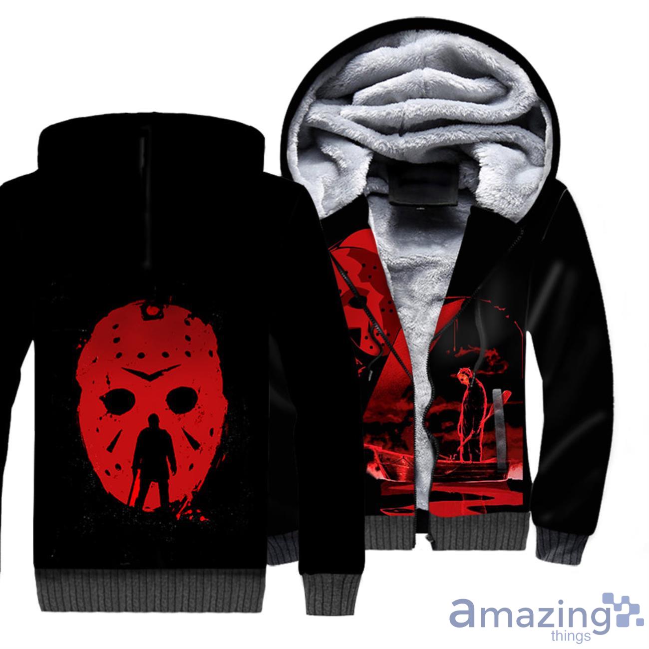 Jason Voorheers Halloween Gift All Over Printed Shirts image Jason Voorheers Halloween Gift All Over Printed Shirts Product Photo 3