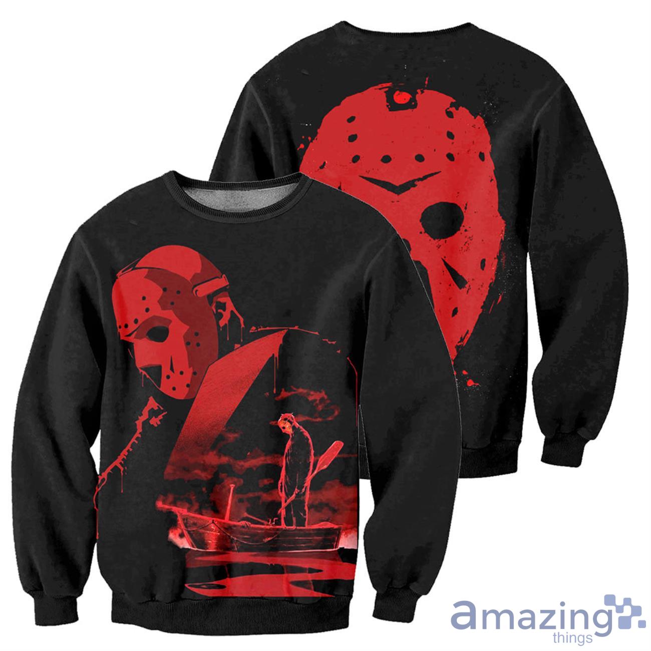 Jason Voorheers Halloween Gift All Over Printed Shirts image Jason Voorheers Halloween Gift All Over Printed Shirts Product Photo 5