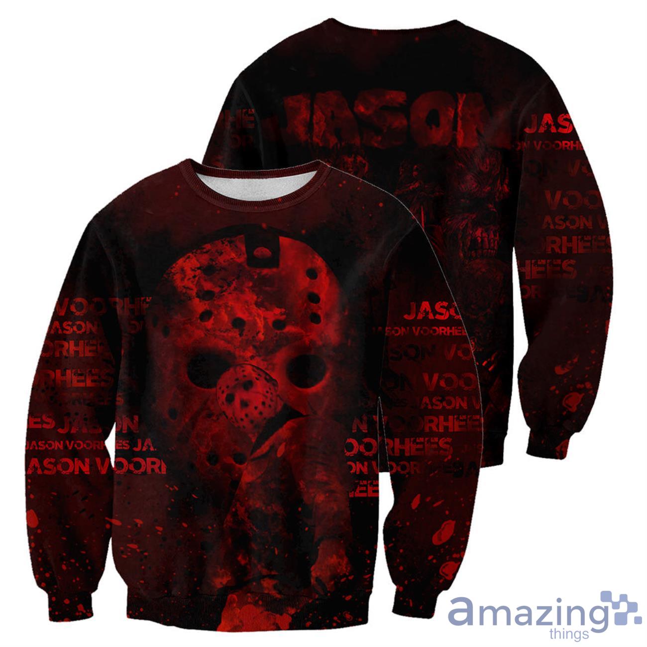 Jason Voorhees Halloween Gift 3D All Over Printed Shirts image Jason Voorhees Halloween Gift 3D All Over Printed Shirts Product Photo 4