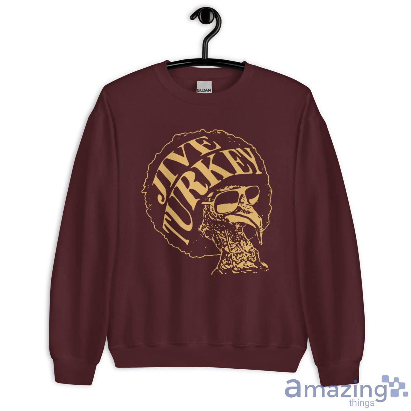 Jive Turkey Thanksgiving Shirt1 image Jive Turkey Thanksgiving Shirt1 - Unisex Heavy Blend Crewneck Sweatshirt-1