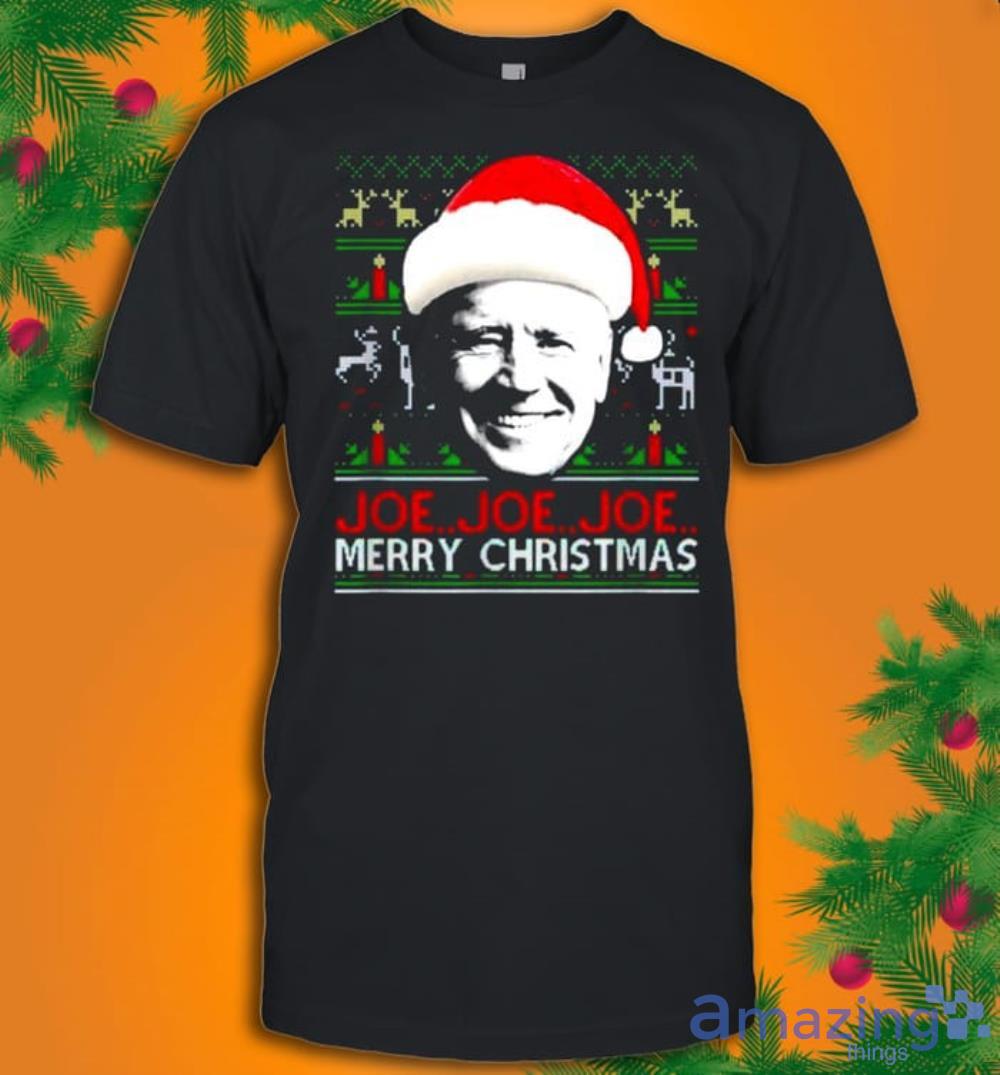 Joe Biden Merry Christmas T-Shirt Product Photo 1