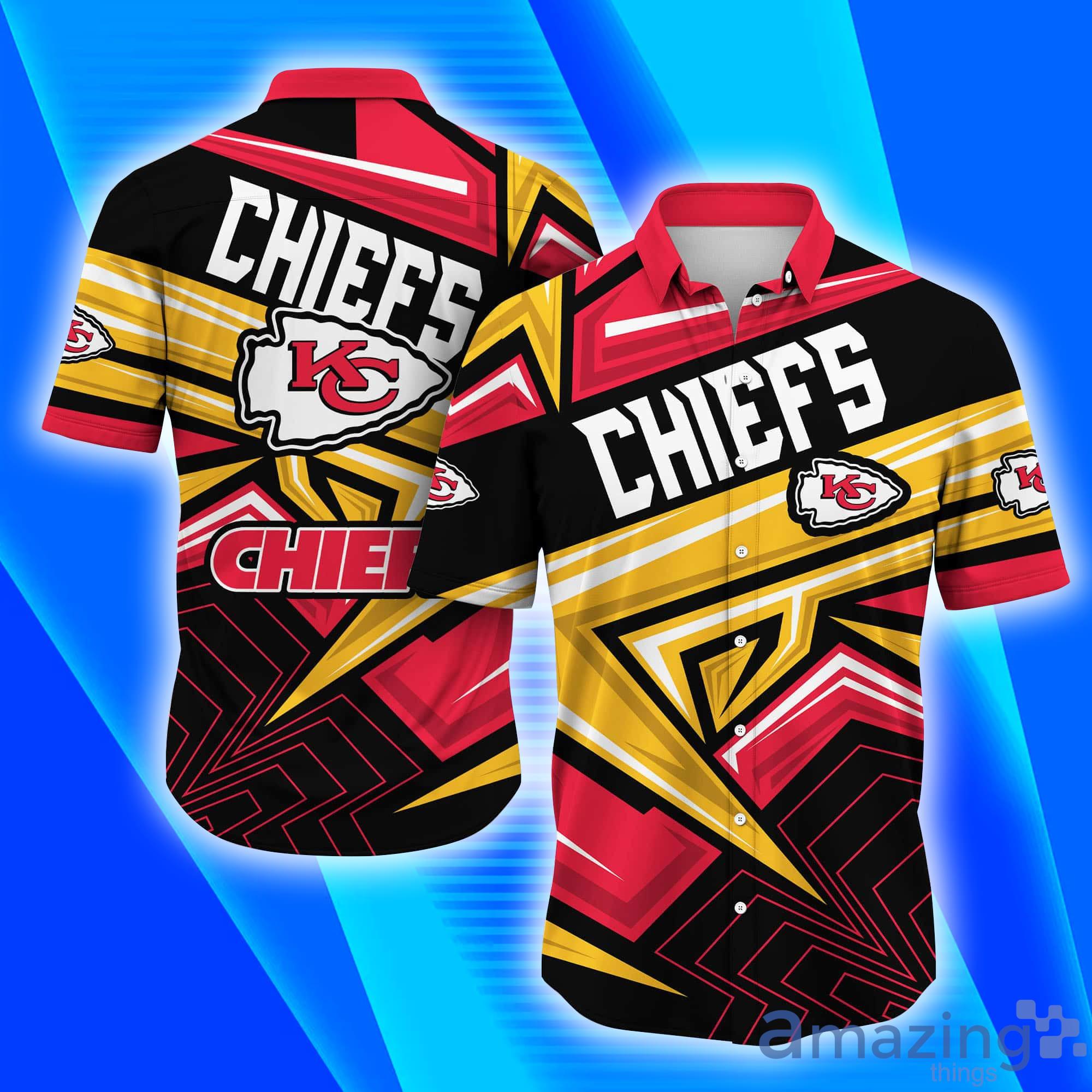 Kansas City Chiefs NFL Full Print Short Sleeves Hawaiian Shirt Product Photo 1