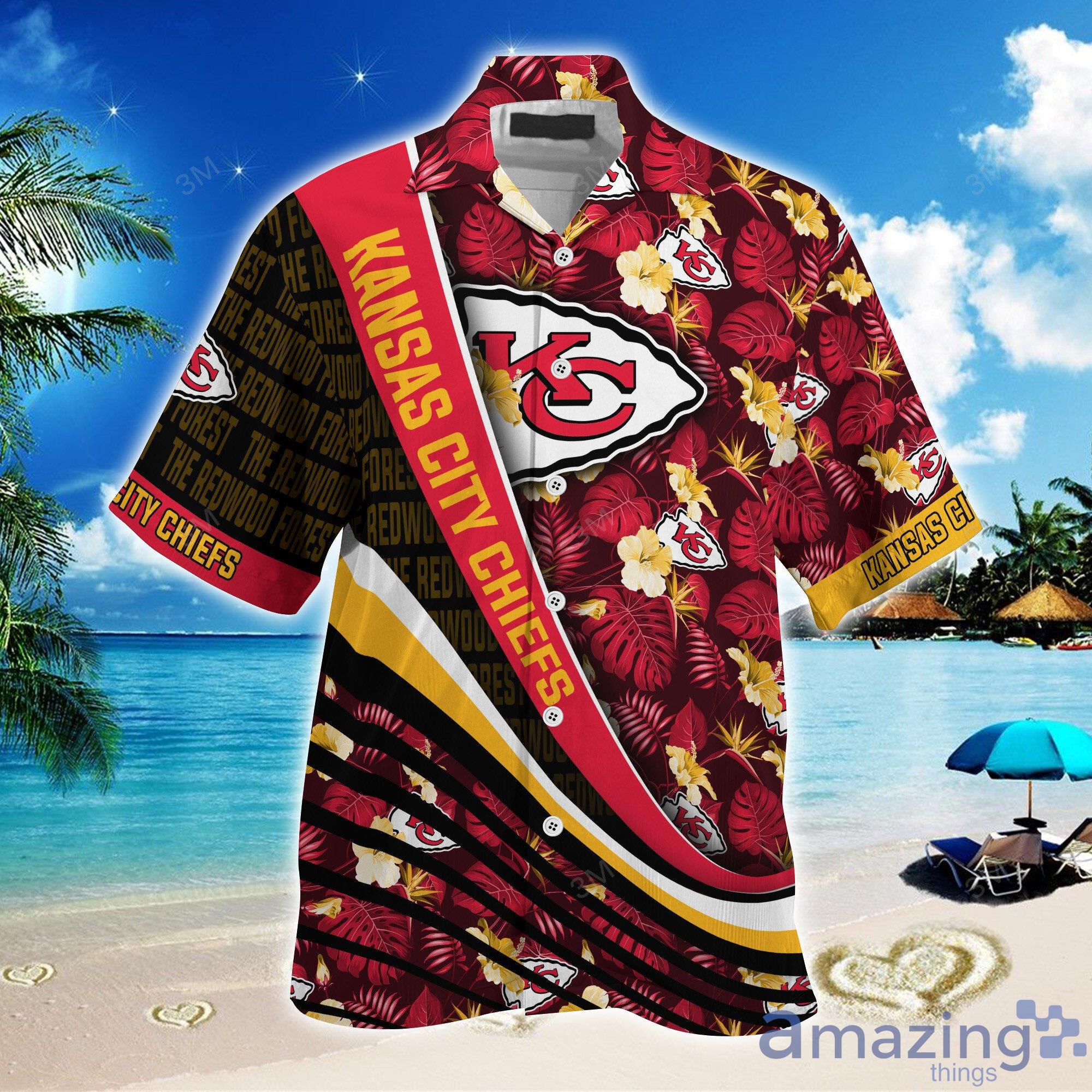 20% OFF Kansas City Chiefs Hawaiian Shirt Tropical Flower Short Sleeve – 4  Fan Shop