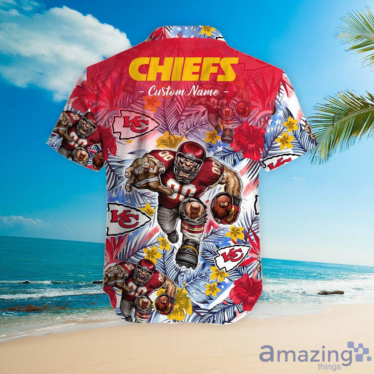 20% OFF Kansas City Chiefs Hawaiian Shirt Tropical Flower Short Sleeve – 4  Fan Shop