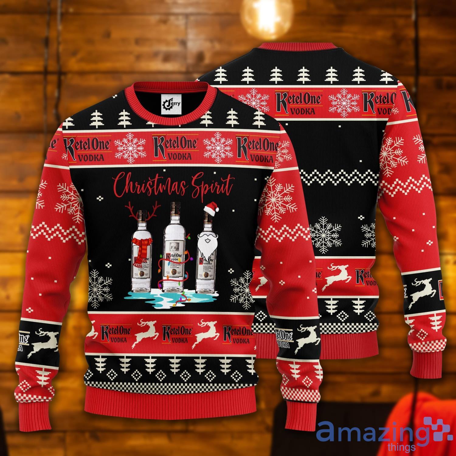 Ketel One Christmas Spirit Ugly Christmas Sweater Product Photo 1