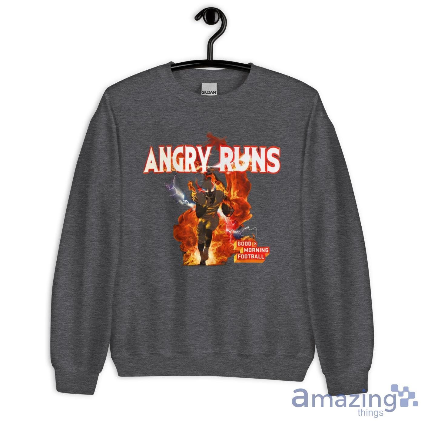 Kyle Brandt Angry Runs T Shirt image Kyle Brandt Angry Runs T Shirt - Unisex Heavy Blend Crewneck Sweatshirt-2