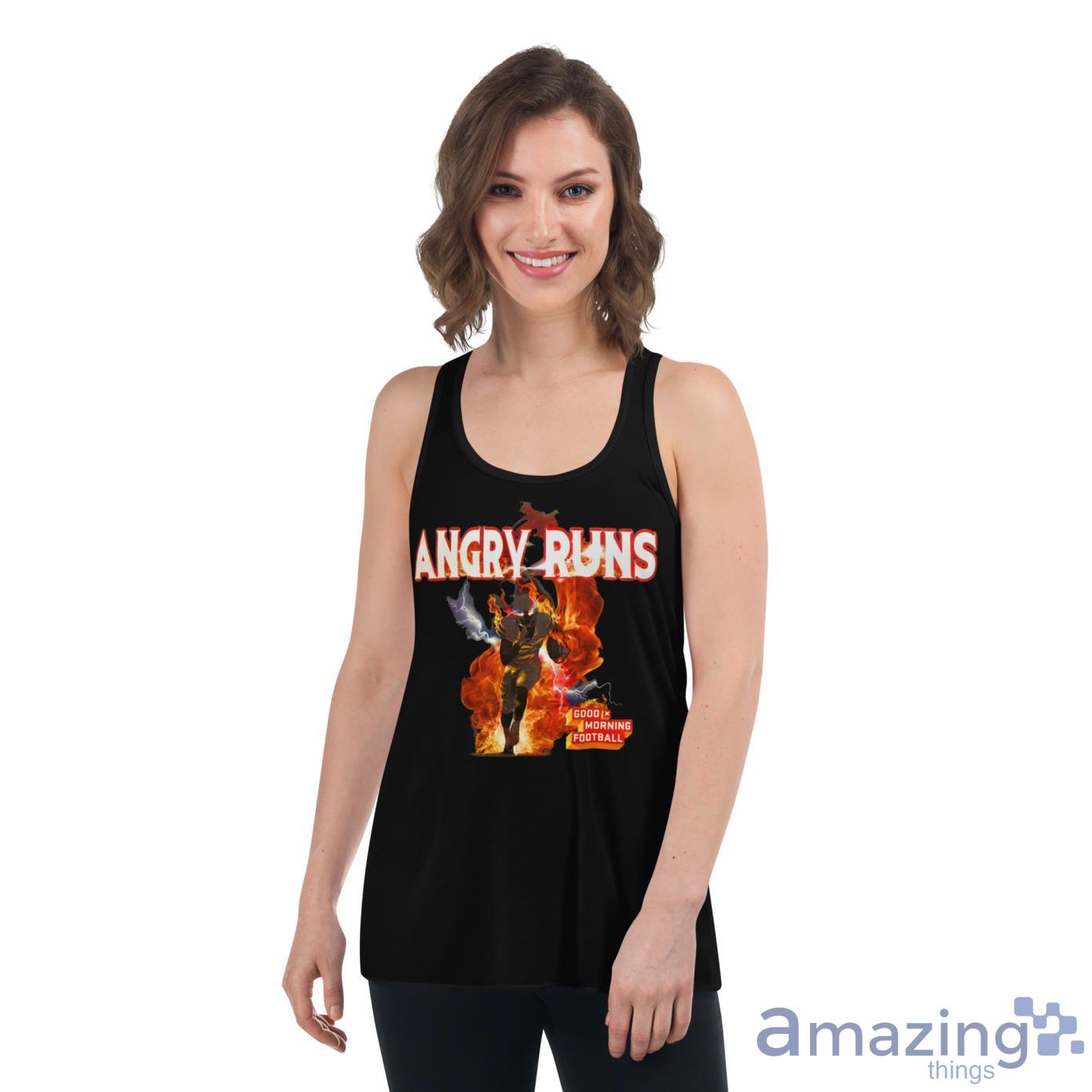 Kyle Brandt Angry Runs T Shirt image Kyle Brandt Angry Runs T Shirt - Womens Flowy Racerback Tank