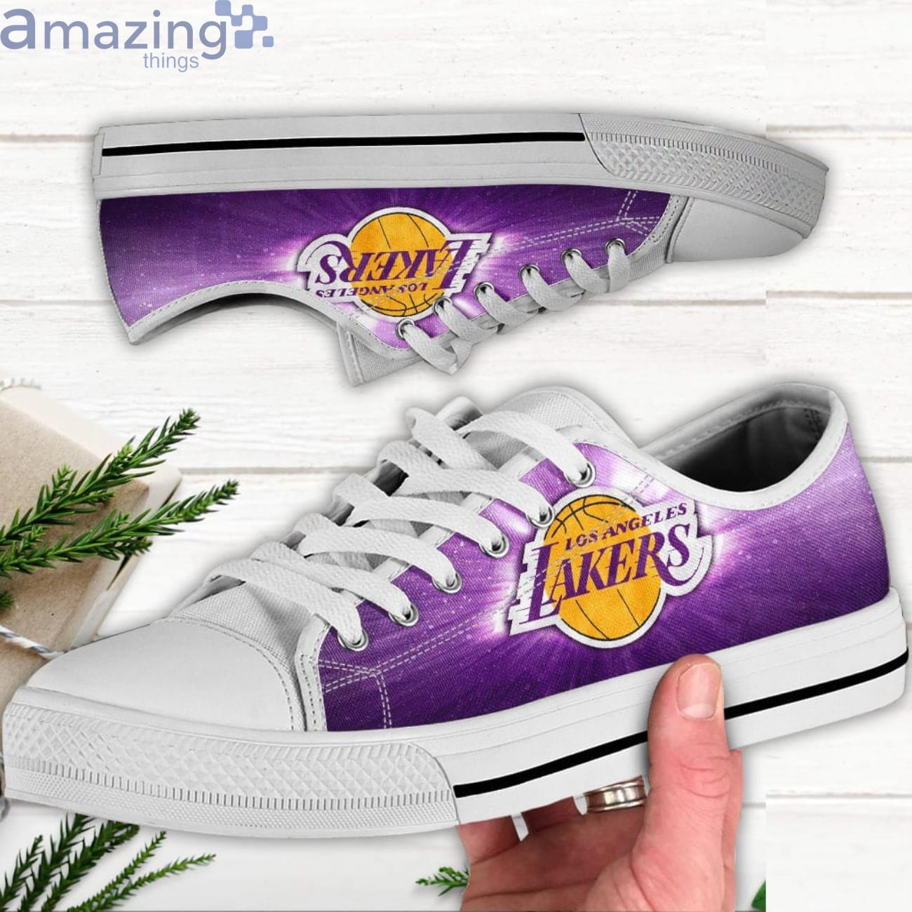 LA Lakers Low Top Canvas Shoes LA Lakers Shoes For Men And Women Product Photo 1 LA Lakers Low Top Canvas Shoes LA Lakers Shoes For Men And Women Product Photo 1