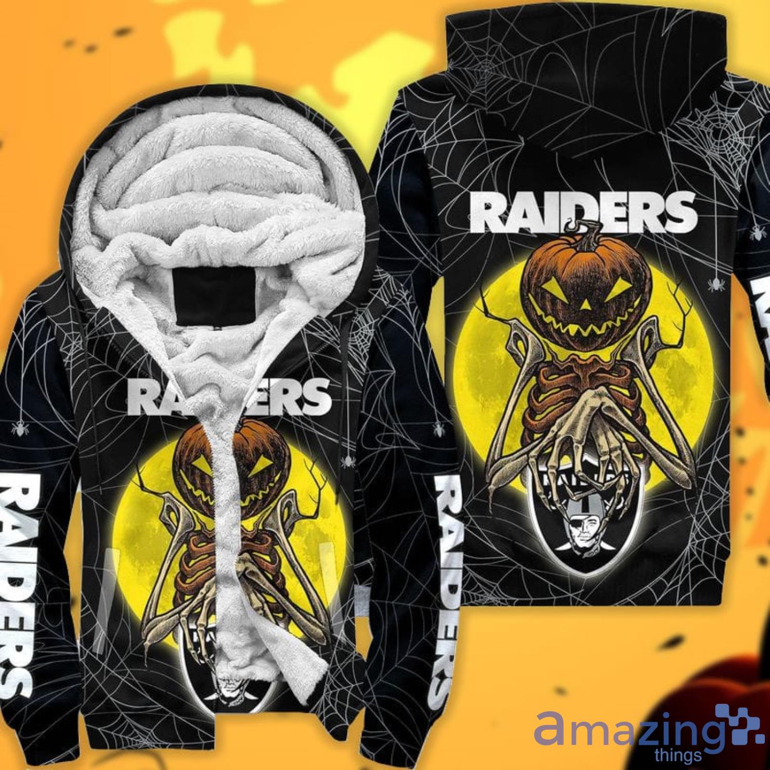 Las Vegas Raiders Halloween Misfit 3D All Over Printed Shirts