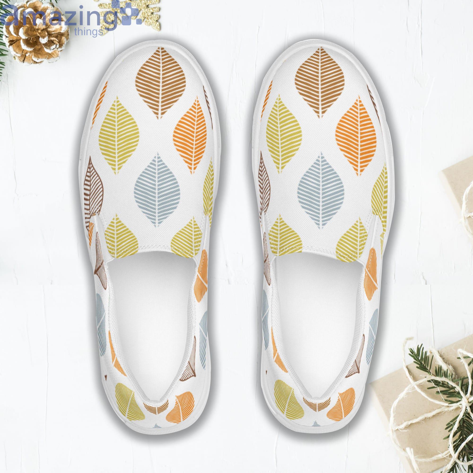 Leaf Shoes Leaves On Shoes Fall Shoes Slip On Shoes image Leaf Shoes Leaves On Shoes Fall Shoes Slip On Shoes Product Photo 2