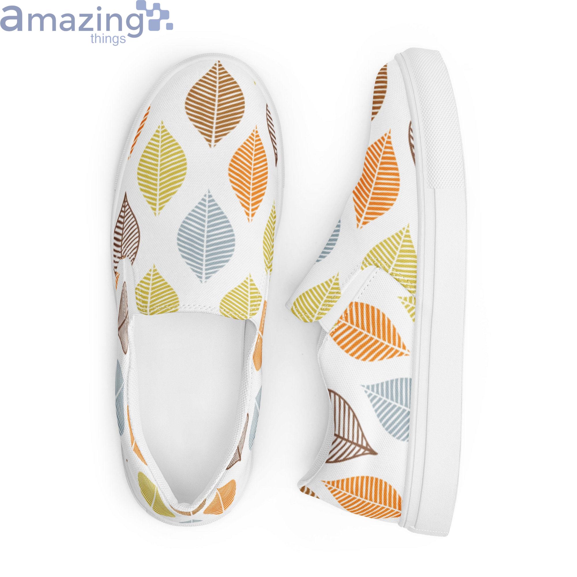 Leaf Shoes Leaves On Shoes Fall Shoes Slip On Shoes image Leaf Shoes Leaves On Shoes Fall Shoes Slip On Shoes Product Photo 4