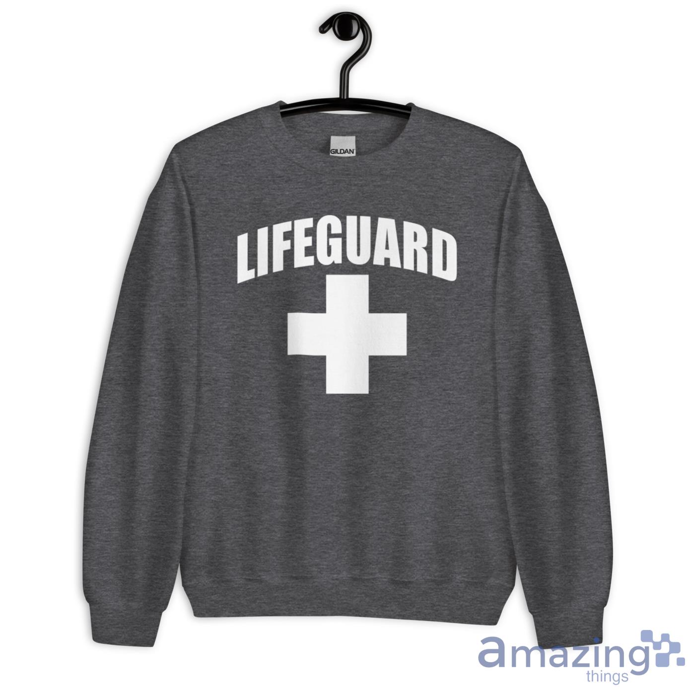 Lifeguard T Shirt, Hoodies, Tank Top image Lifeguard T-Shirt, Hoodies, Tank Top - Unisex Heavy Blend Crewneck Sweatshirt-2