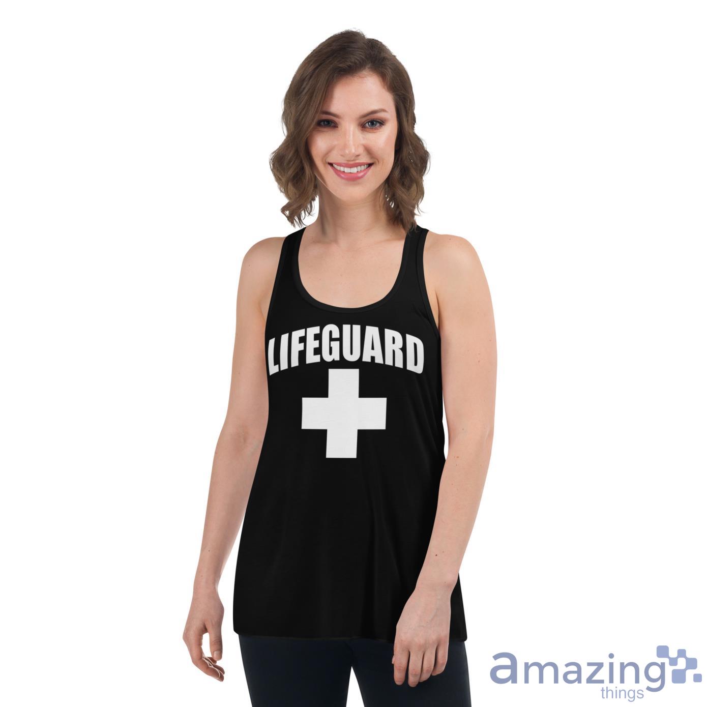 Lifeguard T Shirt, Hoodies, Tank Top image Lifeguard T-Shirt, Hoodies, Tank Top - Womens Flowy Racerback Tank